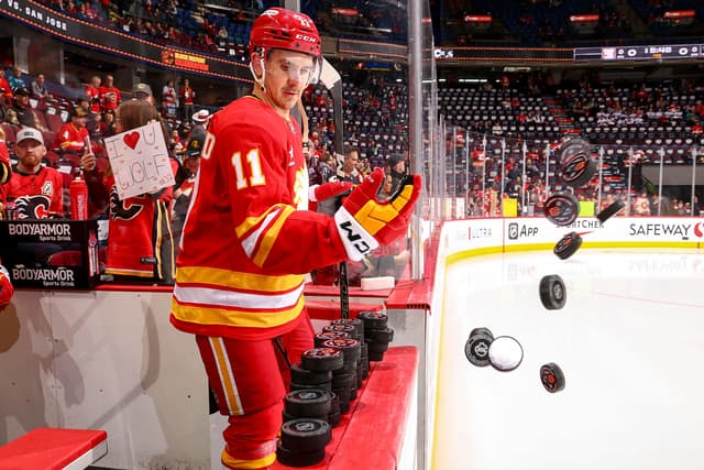 Backlund’s leadership in Calgary extending past the ice