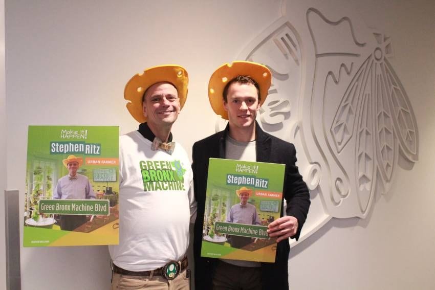 Toews leading by example