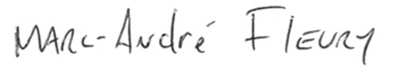 Player Q&A | Marc-Andre Fleury