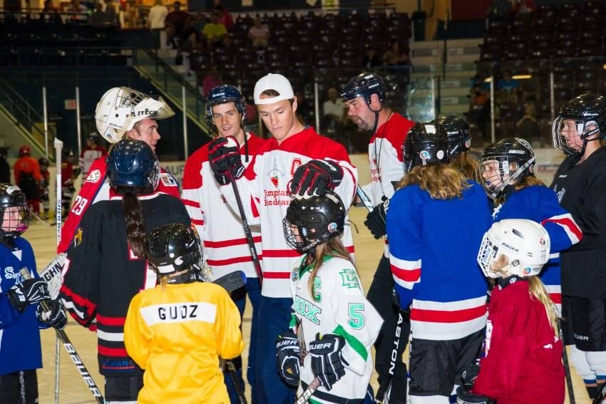 Toews leading by example