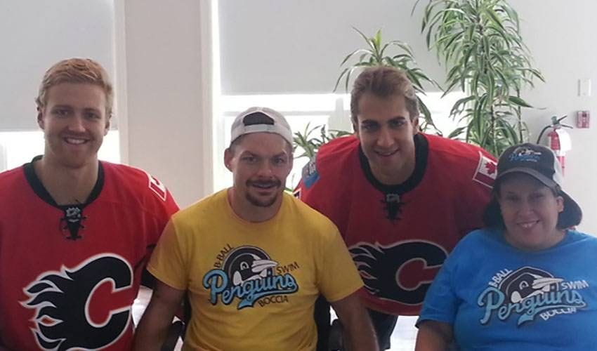 Hamilton brothers reconnect with charity close to their hearts