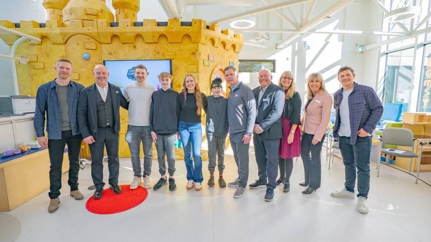 NHLPA Goals & Dreams, Smilezone Foundation transform Smilezone spaces at Stollery Children's Hospital