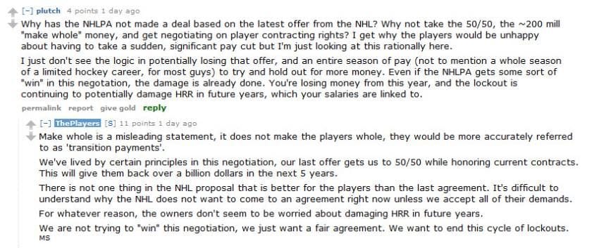 The Players Chat With Fans In An “Ask Me Anything” Session On Reddit.com