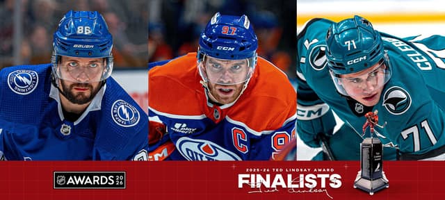 2025-26 Ted Lindsay Award: Celebrini, Kucherov and McDavid announced as finalists for most outstanding player as voted by the players