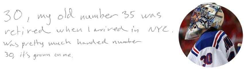Player Q&A | Henrik Lundqvist