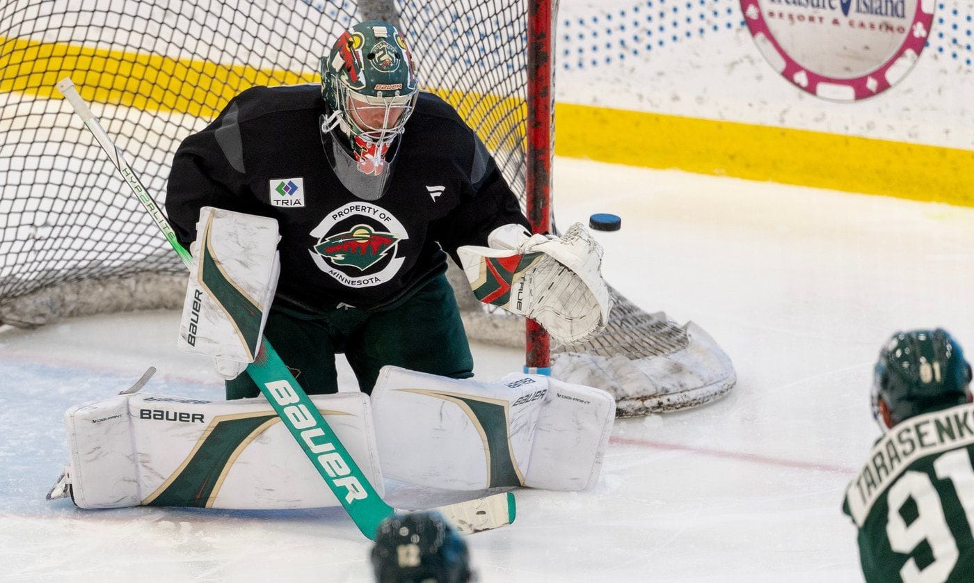Minnesota Wild give goalie Filip Gustavsson a 5-year, $34 million contract extension