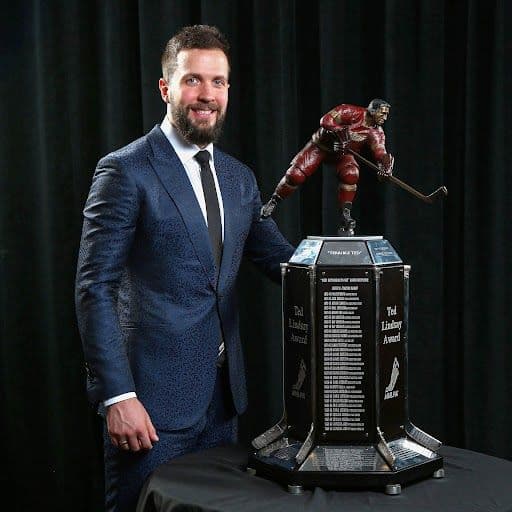 Nikita Kucherov Tampa Bay Lightning Ted Lindsay Award Winner