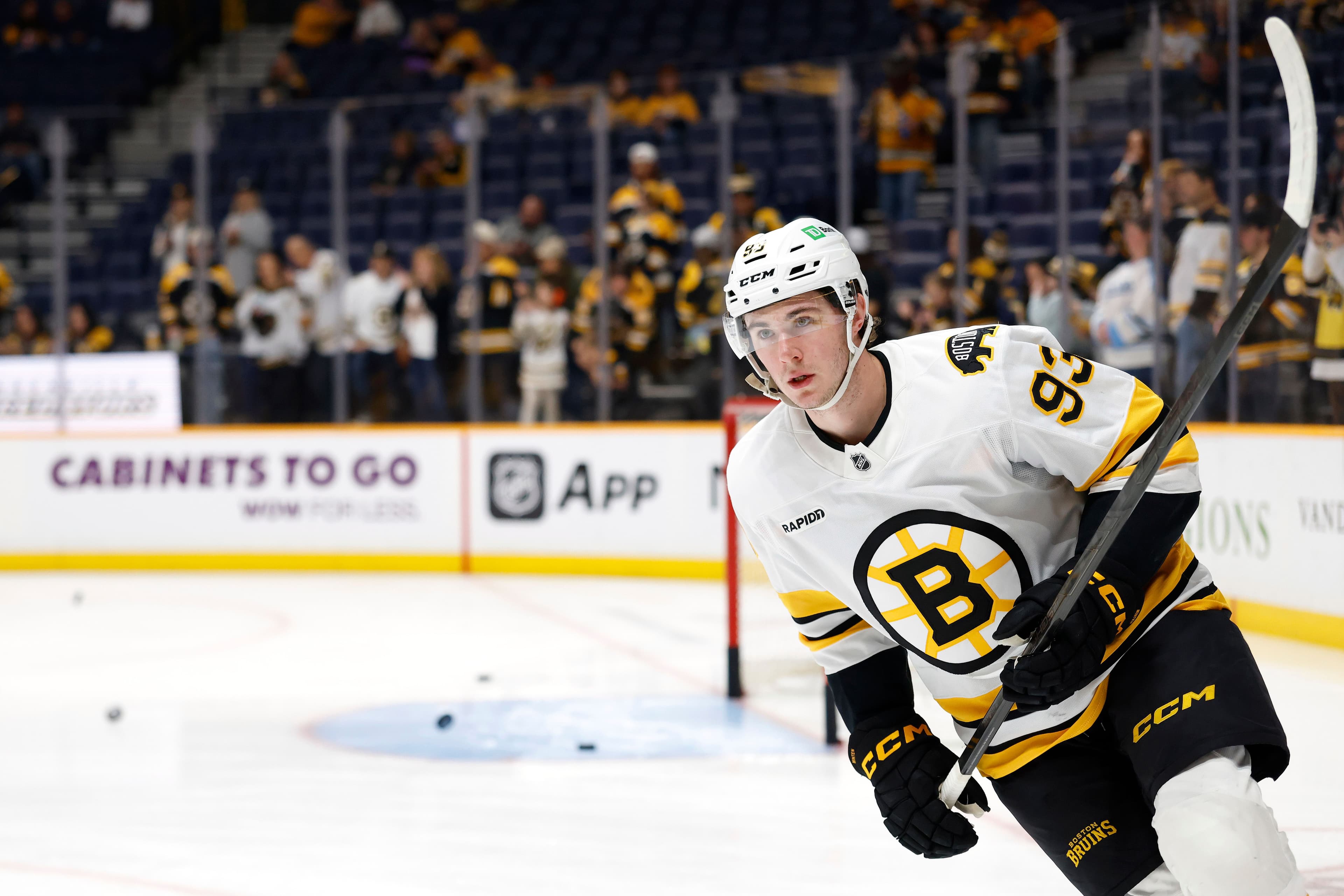 Fraser Minten Boston Bruins